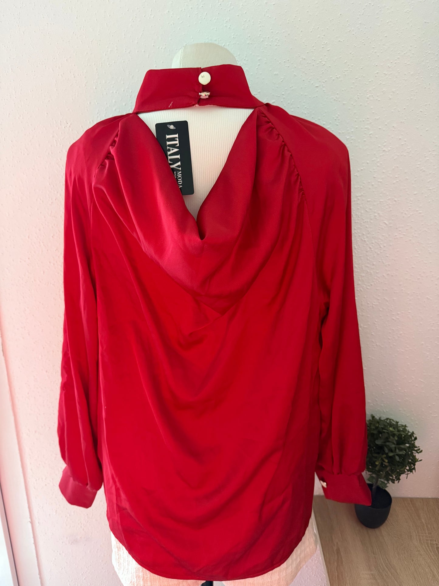 Blouse Rouge MADE IN ITALY